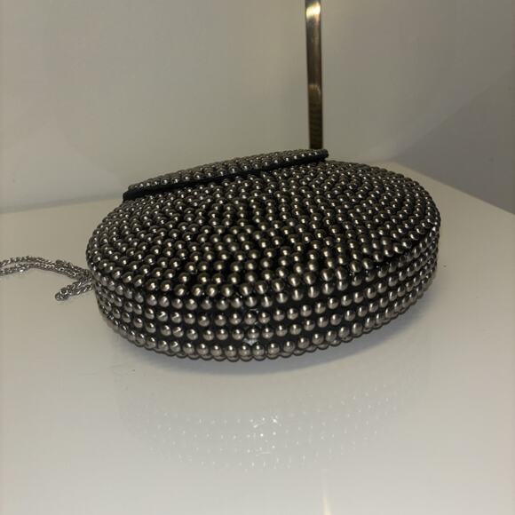 Ramla‎ Rockstar Purse Crossbody Bag Black Rare Handmade Msrp $250 NEW Studded - Picture 10 of 15